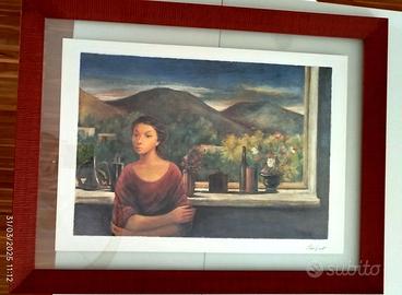 Quadro - serigrafia Domenico Purificato 35x50cm