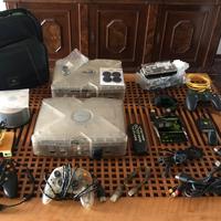 XBOX classic CRYSTAL HDD 320 GB + accessori
