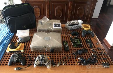 XBOX classic CRYSTAL HDD 320 GB + accessori