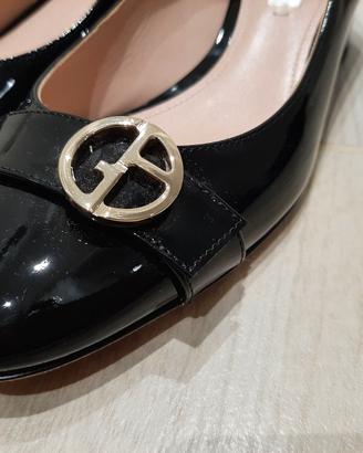 ballerine Giorgio Armani da donna NUOVE nere nr 36