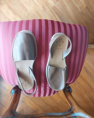 Menorquinas scarpe vera pelle n. 41 -  unisex