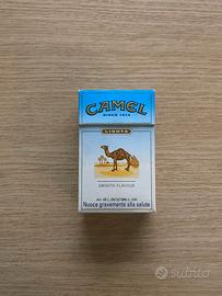 Camel lights pacchetto sigarette vuoto