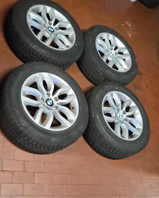 Cerchi 17" + gomme neve 225/60 R17 BMW X3 F25