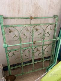 Letto in ferro battuto artigianale