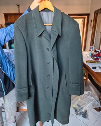 Cappotto lungo uomo pura lana vergine