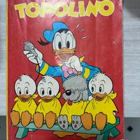 Libro fumetto topolino 1975 d epoca