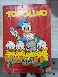 Libro fumetto topolino 1975 d epoca