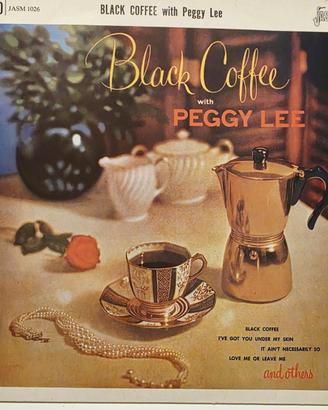 Peggy Lee Black Coffee Raro Vinile LP Jazz VG+