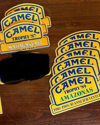 Adesivi CAMEL TROPHY Anni 1985 - 1991
