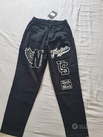 pantalonePantaloni jogger neri con stampe – Nuovi 