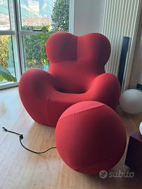 La poltrona Up Serie 2000 di B&B Italia,