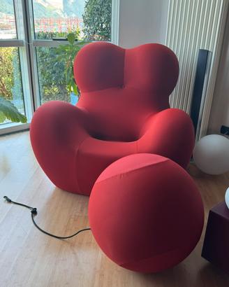 La poltrona Up Serie 2000 di B&B Italia,