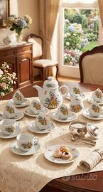 Servizio da Té in porcellana  Bavaria per 12 