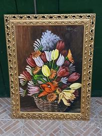 quadro fiori vintage 