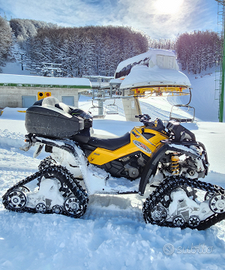 Quad Can-am con cingoli
