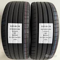 2 gomme 225 45 19 bridgestone a1376