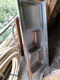 Lavandino cucina acciaio