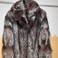 pelliccia volpe argentata