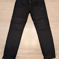 Jeans Zara neri uomo 
