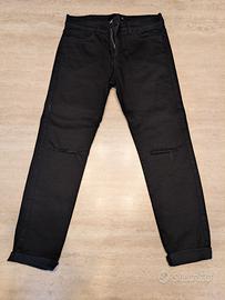 Jeans Zara neri uomo 