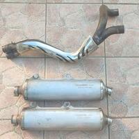 Scarico originale Husqvarna 610