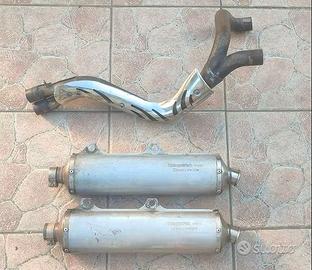 Scarico originale Husqvarna 610