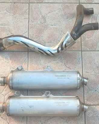 Scarico originale Husqvarna 610