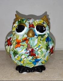 Pomme Pidou, Salvadanaio Gufo in Ceramica – Elemen