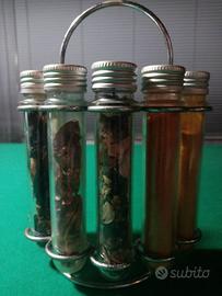 porta spezie in filo di acciaio