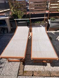 Lettino prendisole spiaggia