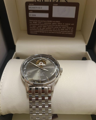 MUREX Compass Swiss Watch Open-Heart Automatic