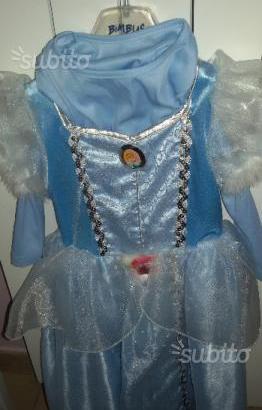 Vestito cenerentola 3/4 anni con corona
