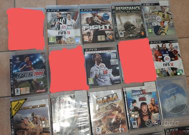 Playstation 3 con set di 24 giochi
