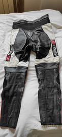 Tuta moto in pelle