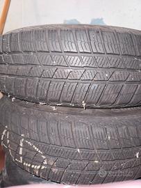4 cerchi con gomme termiche 165/70 R14 Fiat Panda