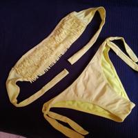 Bikini giallo fluo tg 44