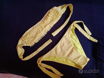 Bikini giallo fluo tg 44