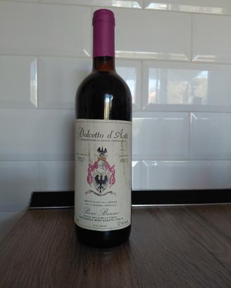Una Bottiglia di Dolcetto D'Asti annata 1995