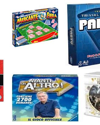 giochi da tavolo vari
