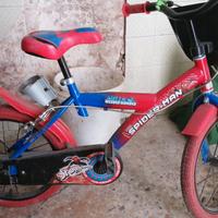 Bici spider man