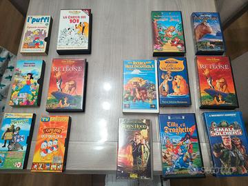 Video cassette cartoni animati