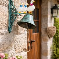 Campanella per porta o ingresso giardino