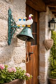 Campanella per porta o ingresso giardino