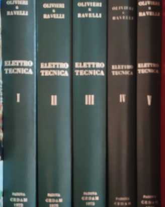Elettrotecnica cinque volumi