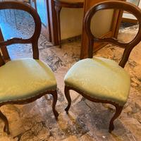 Sedie classiche intagliate cucina/sala da pranzo