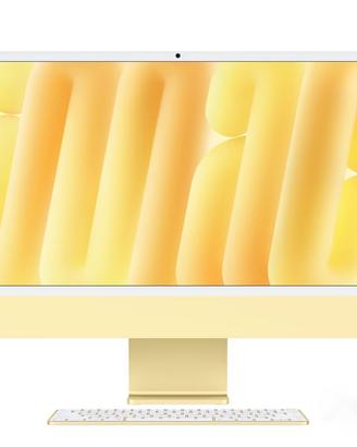 Apple iMac 24" M1 GIALLO-16GB RAM / 512GB SSD+Hub