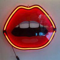 LED NEON SINGS MOUTH di SELETTI