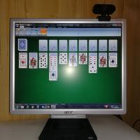 Monitor + videocamera nuova + casse acustiche