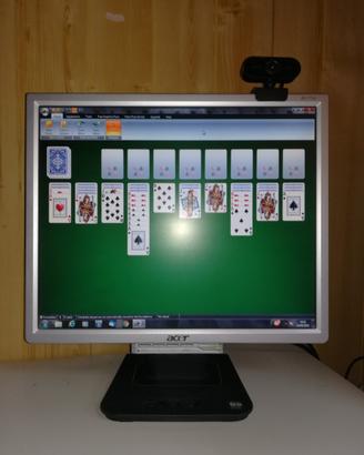 Monitor + videocamera nuova + casse acustiche
