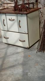 forno-stufa a legna anni 40